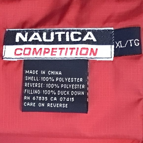 Nautica Competition Extreme Performance Gear - Reversible 100% Down Filled Vest - Picture 9 of 11